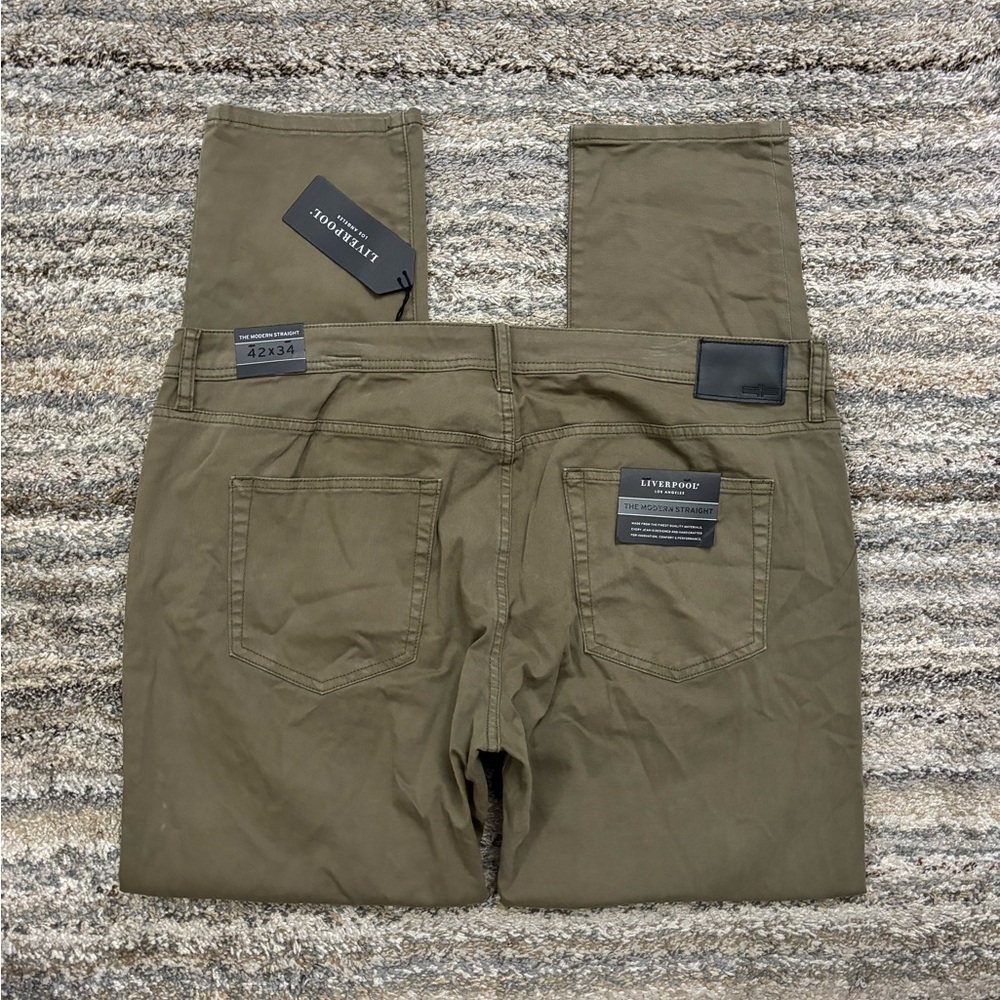 Liverpool The Modern Men Straight Leg Jeans Sz 42x34 NWT | Liverpool Men Jeans - - Picture 13 of 13